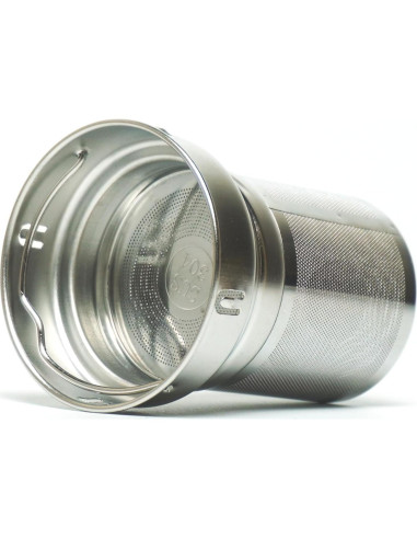 Botella de Agua de Bambú con Infusor de Té Meezo 450 ml