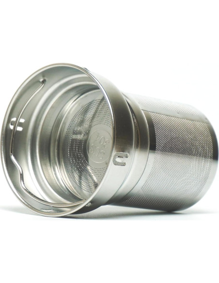 Botella de Agua de Bambú con Infusor de Té Meezo 450 ml