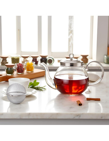 Colador de Té de Acero Inoxidable Galepromot 6 cm Infusor