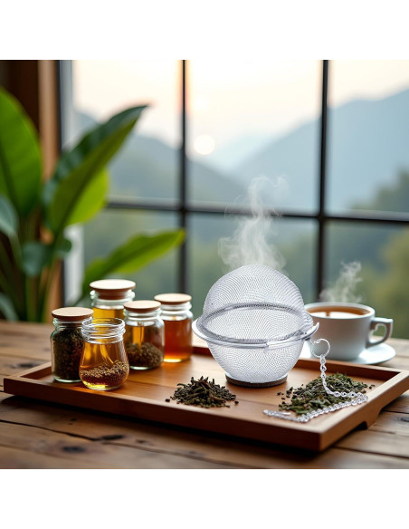 Colador de Té de Acero Inoxidable Galepromot 6 cm Infusor