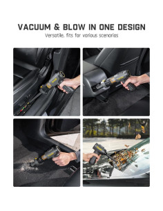 Aspiradora de Coche Fanttik Slim V9 Mix 4 en 1 Inalámbrica 2