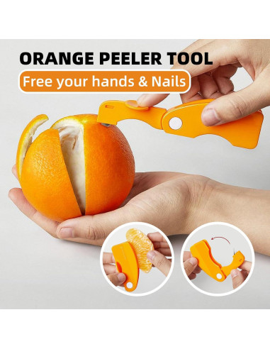 Juego de 8 Peladores de Verduras Trez Treamer Acero Inoxidable