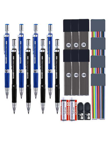 Juego de Lápices Mecánicos MyLifeUNIT 22 Pcs 2.0 mm Multicolor