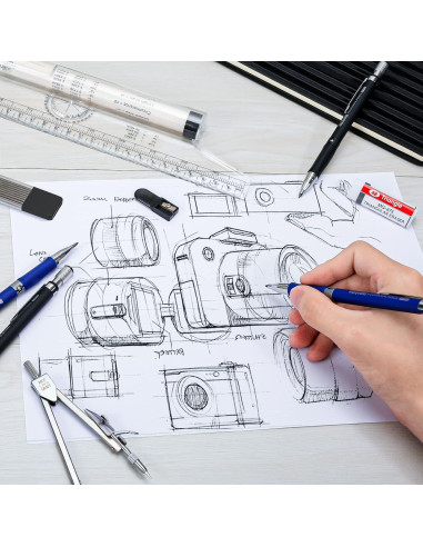 Juego de Lápices Mecánicos MyLifeUNIT 22 Pcs 2.0 mm Multicolor