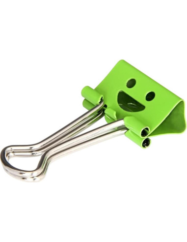 Clips de Encuadernación Coloridos NUOBESTY 40 Pcs Metal 3.71 cm