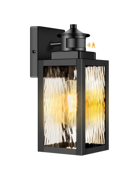 Luz de Sensor de Movimiento Brightever para Exterior Negra 29.46cm