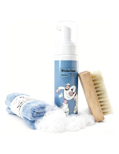 Kit de Limpieza de Zapatos TUOSANTER 3 en 1 - Sin Agua, 200ml