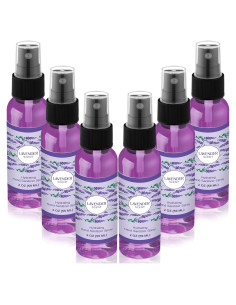 6 Sprays Desinfectantes para Manos Lavanda Dansib 59 ml