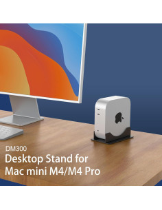 Soporte de Escritorio Metal Bylitco para Mac Mini M4/M4 Pro 2