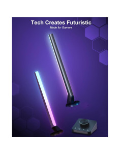 Barras de Luz LED RGB Amailtom 42cm Control Inteligente 2