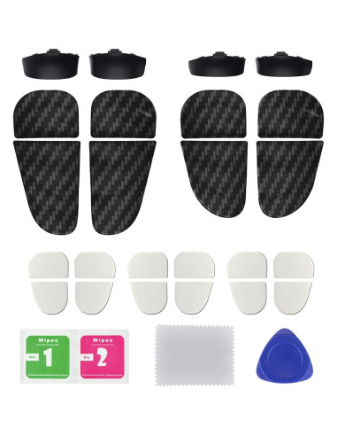 Extensores de Disparador PlayVital para Controlador PS5 - Fibra de Carbono