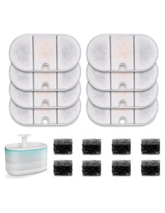 Filtros de Reemplazo NautyPaws para Fuente PETLIBRO PLWF002