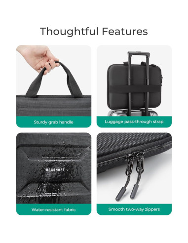 Funda para Laptop BAGSMART 15-16" Impermeable y Resistente