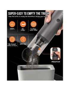 Aspiradora de Coche Inalámbrica OSVDO HV8 16000Pa 4 en 1 2