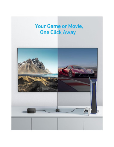 Interruptor HDMI Anker A8741 8K@60Hz 2 Entradas 1 Salida