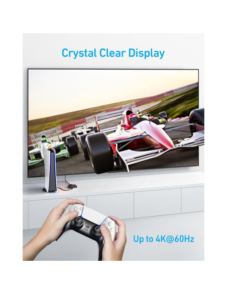 Interruptor HDMI Anker A8741 8K@60Hz 2 Entradas 1 Salida