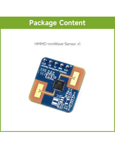 Sensor de Detección de Micro-Movimiento Waveshare HMMD-mmWave 24GHz 2