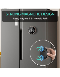 Temporizador de Cocina Digital Allbean JW-3102-03 LED 3 Modos 2