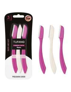 Afeitadoras Faciales Tufang 3pcs para Mujeres - Cuchillas Inox