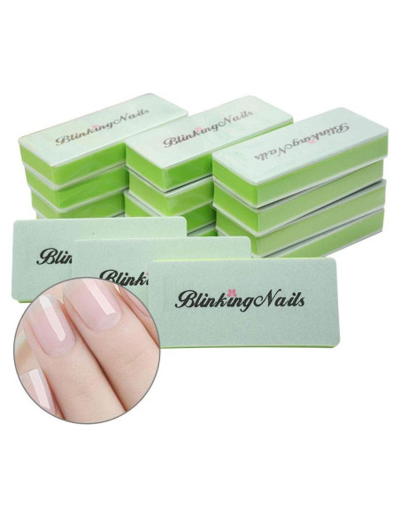 Bloque de Pulido de Uñas BlinkingNails 1000/4000 Grano 12pcs