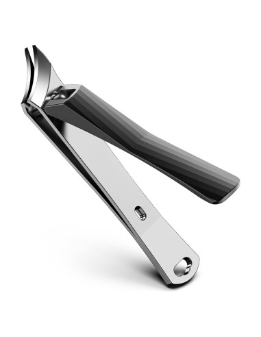 Cortauñas Curvado FVION para Uñas Encarnadas - Negro