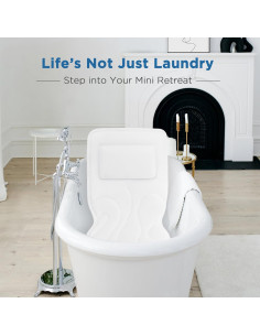 Almohada de Baño Ergonómica Vanstormy 137 cm - Soporte Completo 2