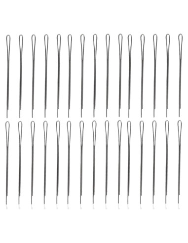 240 Horquillas para el Cabello HERCHR Negras Reutilizables