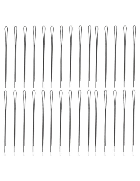 240 Horquillas para el Cabello HERCHR Negras Reutilizables