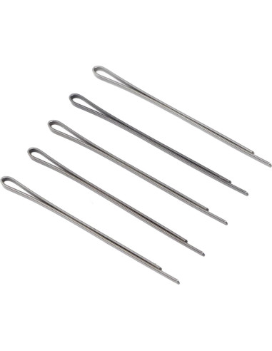 240 Horquillas para el Cabello HERCHR Negras Reutilizables