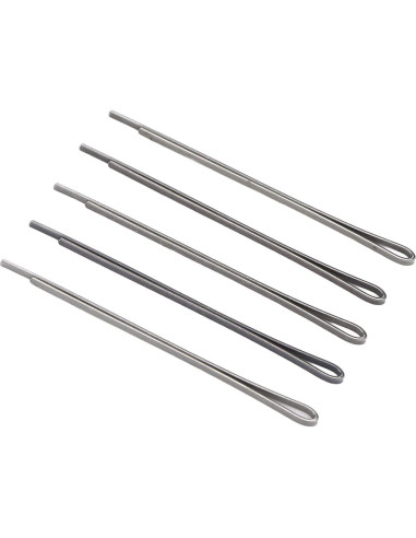 240 Horquillas para el Cabello HERCHR Negras Reutilizables