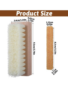 Kit de Limpieza de Zapatos Tucnoeu para Suede y Nubuck 2