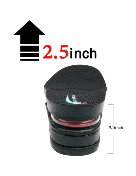 Plantillas Aumentadoras de Altura FOOTINSOLE 6.35 cm Grande