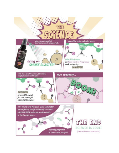 Spray Neutralizador de Olores Smoke Blaster 2x60ml Natural