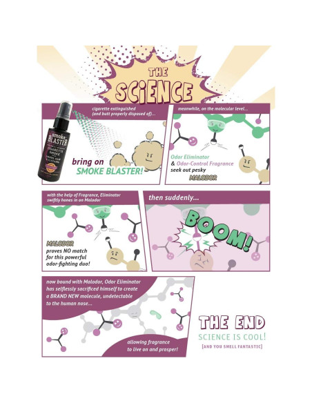 Spray Neutralizador de Olores Smoke Blaster 2x60ml Natural