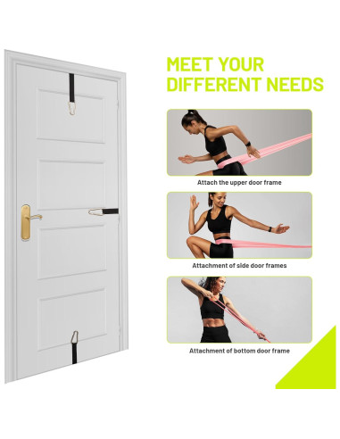 Correa de Anclaje para Puerta Slim Panda - 2 Pcs, Nylon, Pesado