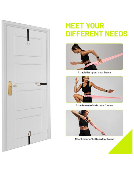 Correa de Anclaje para Puerta Slim Panda - 2 Pcs, Nylon, Pesado