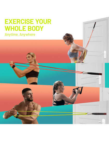 Correa de Anclaje para Puerta Slim Panda - 2 Pcs, Nylon, Pesado