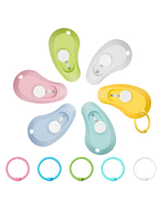 6 Mini Cuchillos Utilitarios Lanties para Abrir Cajas y Cartas