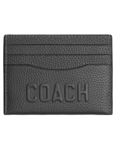 Cartera de Viaje Plana para Hombre Coach CZ001 Carbón