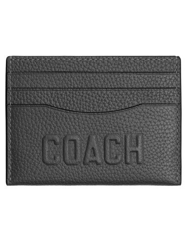 Cartera de Viaje Plana para Hombre Coach CZ001 Carbón