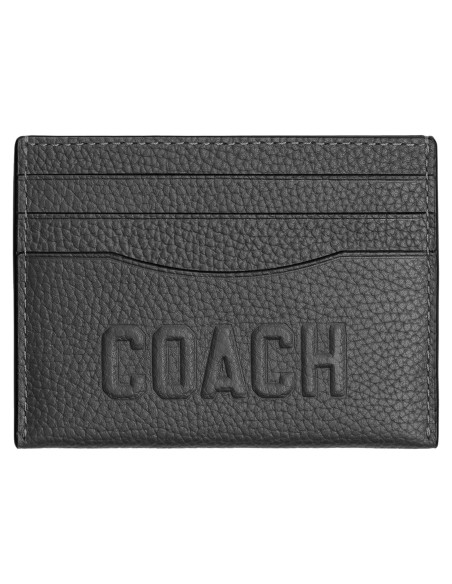 Cartera de Viaje Plana para Hombre Coach CZ001 Carbón