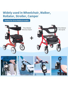 Soporte para Taza y Teléfono Joxodak para Silla de Ruedas 2