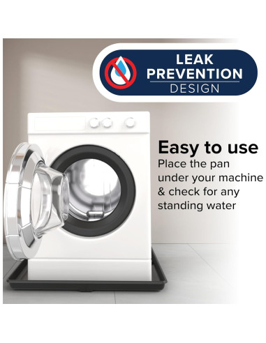 Bandeja de Drenaje para Lavadora Camco 76.2x81.3cm Grafito