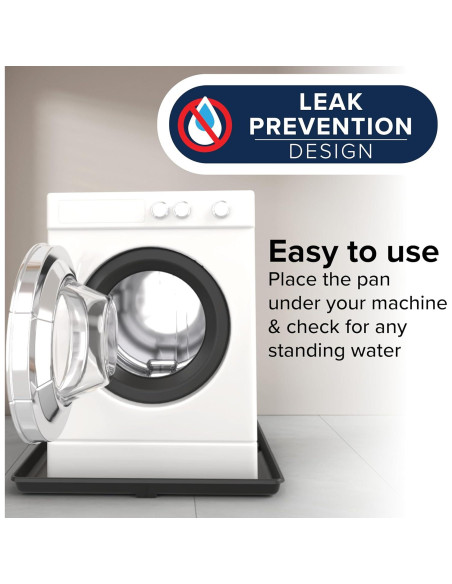 Bandeja de Drenaje para Lavadora Camco 76.2x81.3cm Grafito