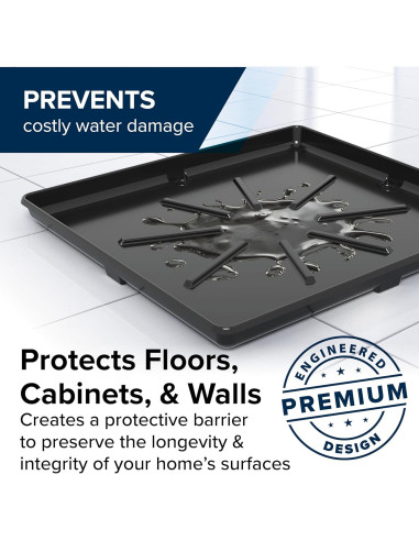 Bandeja de Drenaje para Lavadora Camco 76.2x81.3cm Grafito