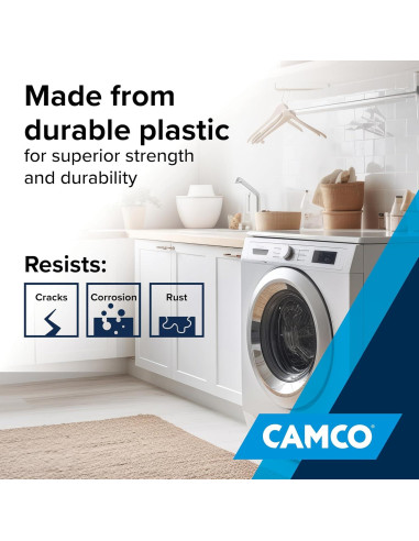 Bandeja de Drenaje para Lavadora Camco 76.2x81.3cm Grafito