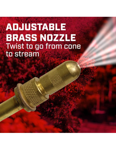 Pulverizador Chapin 1244 de 7.57L Tri-Poxy Rojo Profesional