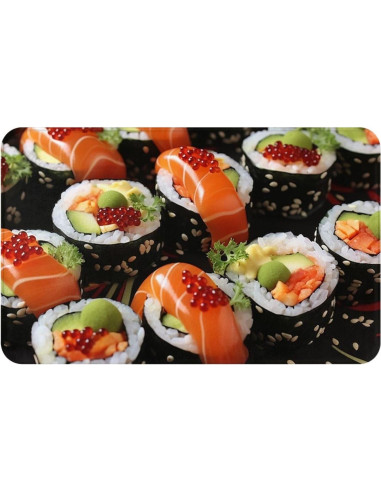 Alfombra de Entrada Antideslizante LKVNSWERT 50.8x80 cm