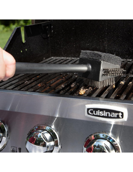 Cepillo de Limpieza 4 en 1 Cuisinart CCB-4125 Acero Inoxidable