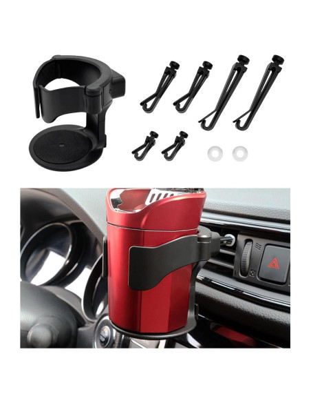 Soporte para Taza de Coche Suvnie Ajustable para Ventilación